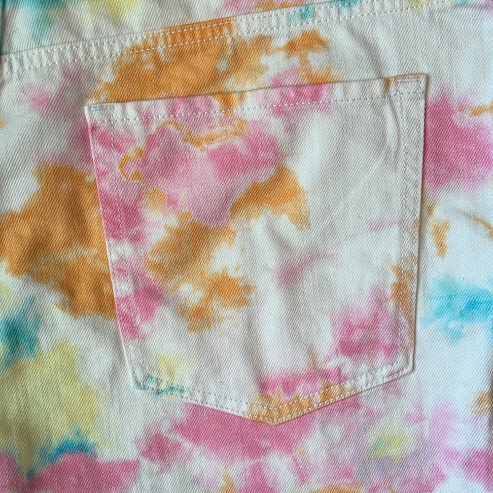 NWT Old Navy Tye Dye Button Fly Shorts - Picture 7 of 11